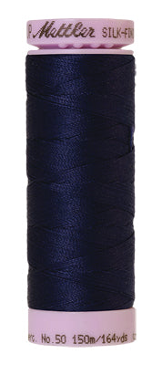 Mettler Cotton Thread 50/2 150m Dark Indigo 0016
