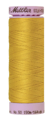 Mettler Cotton Thread 50wt 150m Nugget Gold 0117