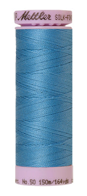 Mettler Cotton Thread 50wt 150m Reef Blue 0338
