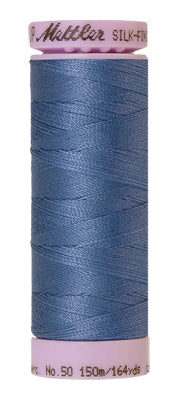 Mettler Cotton Thread 50wt 150m Smoky Blue 0351