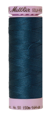 Mettler Cotton Thread 50/2 150m Tartan Blue 0485