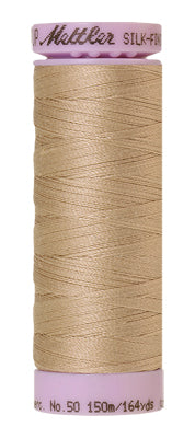 Mettler Cotton Thread 50wt 150m Straw 0538