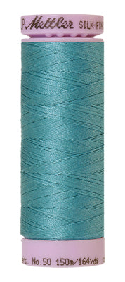 Mettler Cotton Thread 50wt 150m Blue-green Opal 0611