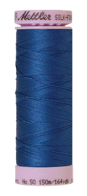Mettler Cotton Thread 50/2 150m Snorkel Blue 0697