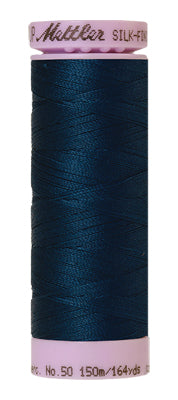 Mettler Cotton Thread 50wt 150m Slate Blue 0807
