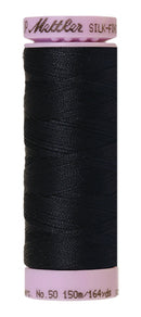 Mettler Cotton Thread 50/2 150m Darkest Blue 0821