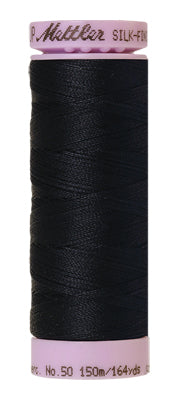 Mettler Cotton Thread 50/2 150m Darkest Blue 0821