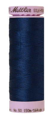 Mettler Cotton Thread 50/2 150m Night Blue 0823