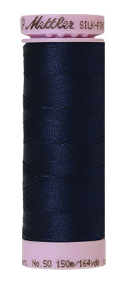 Mettler Cotton Thread 50/2 150m Navy 0825