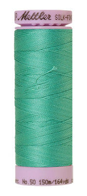 Mettler Cotton Thread 50wt 150m Bottle Green 0907
