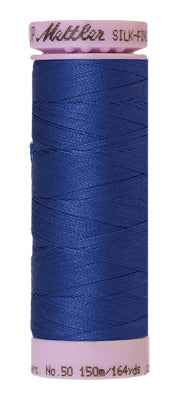 Mettler Cotton Thread 50wt 150m Fire Blue 1078