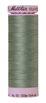 Mettler sewing thread spool in Vintage Blue (1214) - 50wt 150m