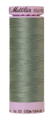Mettler Cotton Thread 50wt 150m Vintage Blue 1214