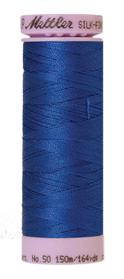Mettler Cotton Thread 50wt 150m Royal Blue 1303