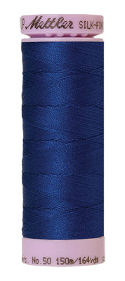 Mettler Cotton Thread 50wt 150m Imperial Blue 1304