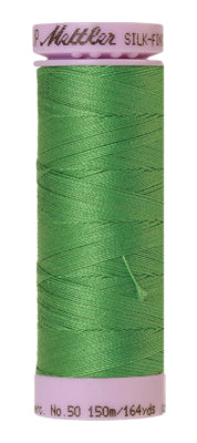 Mettler Cotton Thread 50wt 150m Vibrant Green 1314