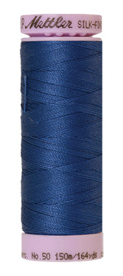Mettler Cotton Thread 50/2 150m Steel Blue 1316