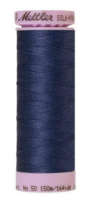Mettler Cotton Thread 50/2 150m True Navy 1365
