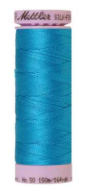 Mettler Cotton Thread 50/2 150m Caribbean Blue 1394