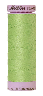 Mettler Cotton Thread 50wt 150m Jade Lime 1527