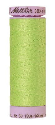 Mettler Cotton Thread 50/2 150m Bright Lime Green 1528