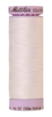 Mettler Cotton Thread 50/2 150m White 2000