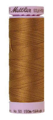 Mettler Cotton Thread 50wt 150m Bronze Brown 3514