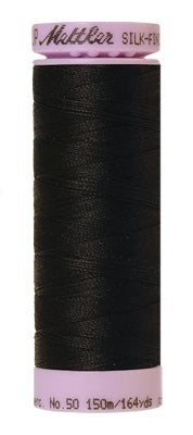 Mettler Cotton Thread 50wt 150m Black 4000