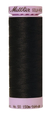 Mettler Cotton Thread 50/2 150m Black 4000