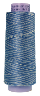 Mettler Cotton Thread Multi 50wt  1372m Clear Sky  9811