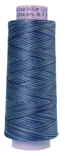 Mettler Cotton Thread Multi 50wt 1372m Evening Blue  9812