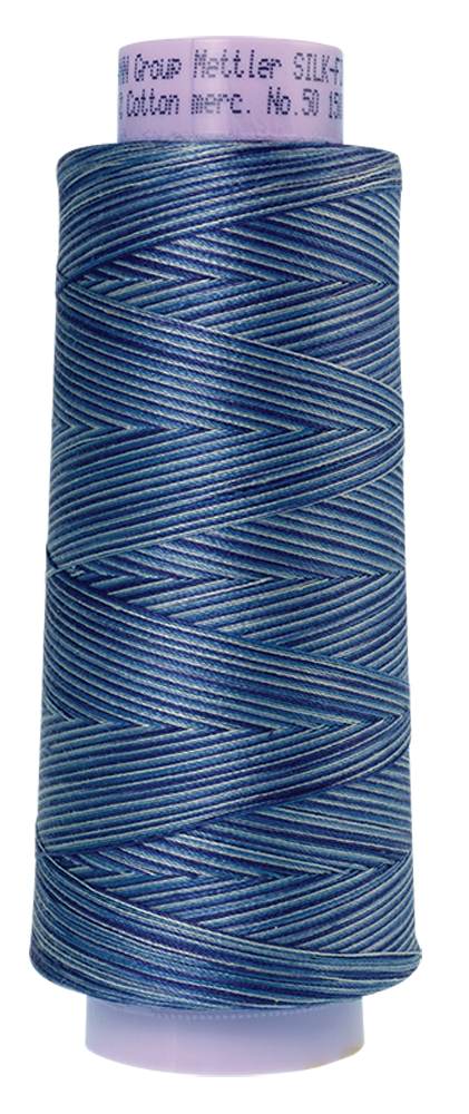 Mettler Cotton Thread Multi 50wt 1372m Evening Blue  9812