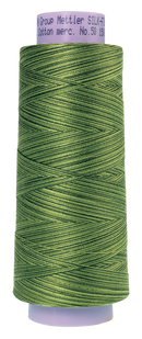Mettler Cotton Thread Multi 50wt 1372m Ferns  9818