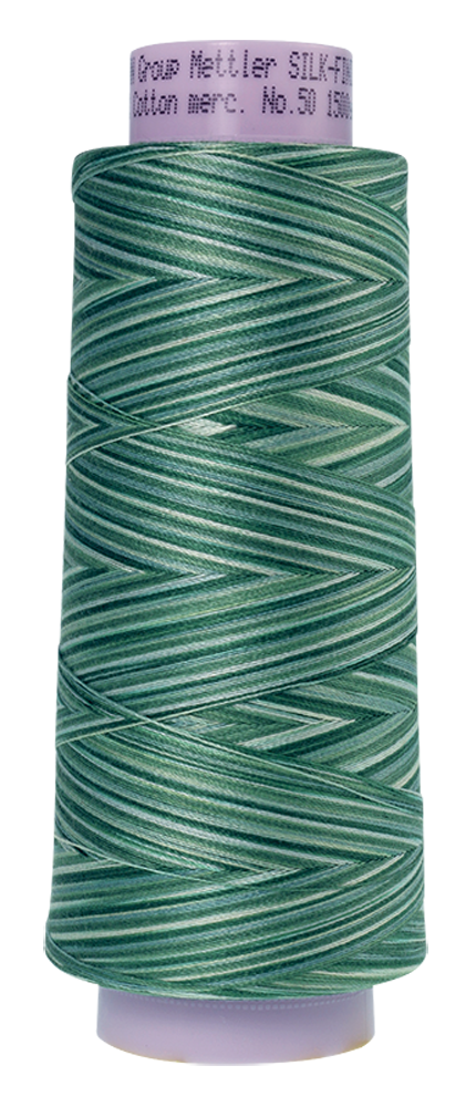 Mettler Cotton Thread Multi 50wt 1372m Spruce Pines  9819