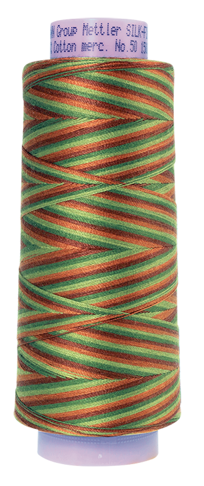 Mettler Cotton Thread Multi 50wt 1372m Forest Land  9822