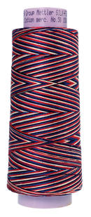 Mettler Cotton Thread Multi 50wt 1372m Patriotic  9823