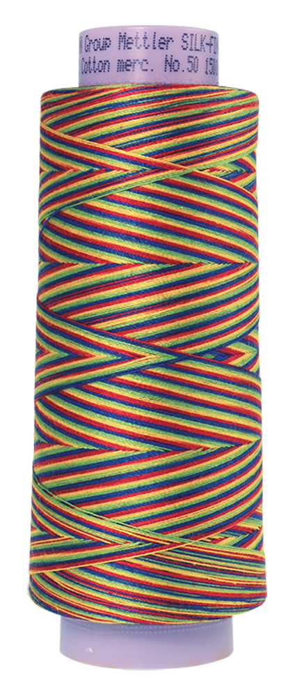 Mettler Cotton Thread Multi 50wt 1372m Prime Kids  9824