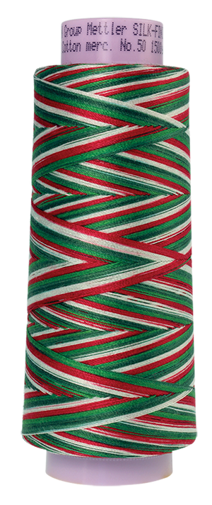 Mettler Cotton Thread Multi 50wt 1372m Seasons Greetings  9825