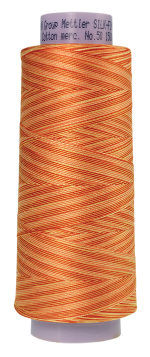 Mettler Cotton Thread Multi 50wt 1372m Orange Ana  9831