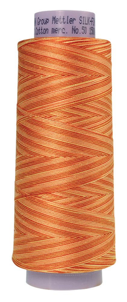 Mettler Cotton Thread Multi 50wt 1372m Orange Ana  9831