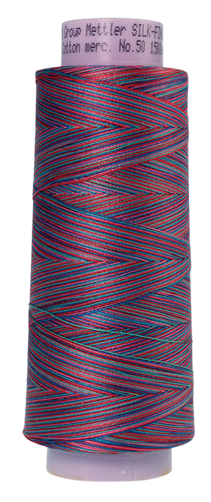 Mettler Cotton Thread Multi 50wt 1372m Techno Brights  9836