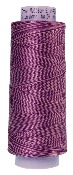 Mettler Cotton Thread Multi 50wt 1372m Lilac Bouquet  9838