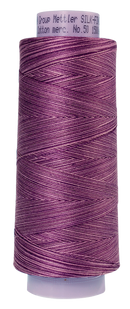 Mettler Cotton Thread Multi 50wt 1372m Lilac Bouquet  9838