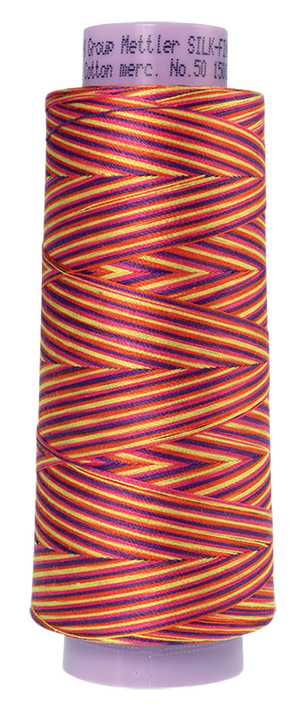 Mettler Cotton Thread Multi 50wt 1372m Smiley Mix  9841