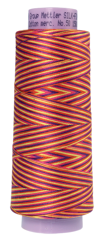 Mettler Cotton Thread Multi 50wt 1372m Smiley Mix  9841