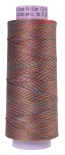 Mettler Cotton Thread Multi 50wt 1372m Preppy Brights  9842
