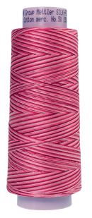 Mettler Cotton Thread Multi 50wt 1372m Cranberry Crush  9846