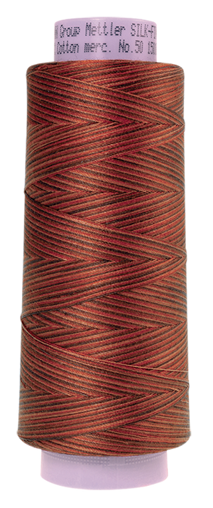 Mettler Cotton Thread Multi 50wt  1372m Chocolatte  9852