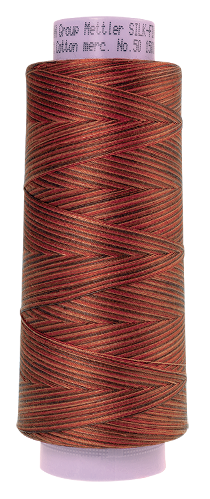 Mettler Cotton Thread Multi 50wt  1372m Chocolatte  9852
