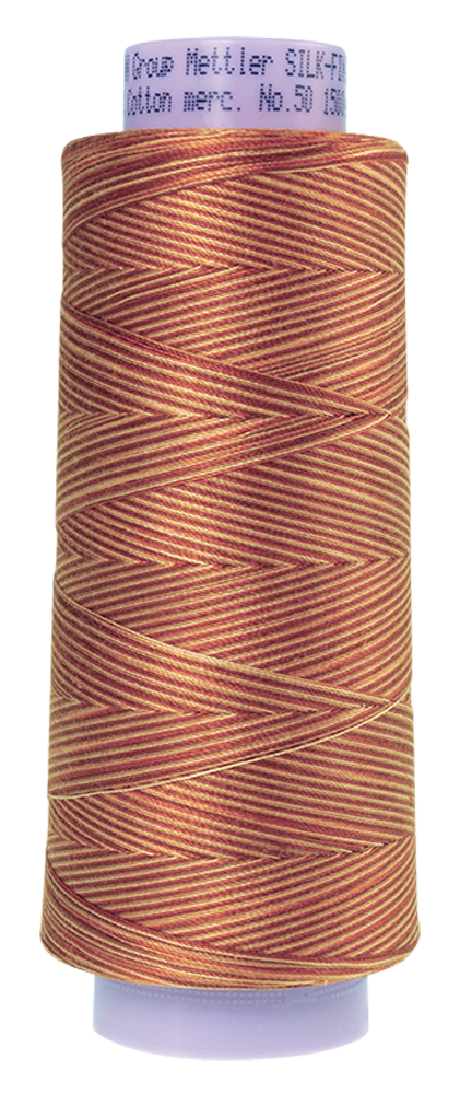 Mettler Cotton Thread Multi 50wt 1372m Iced Coffee  9853